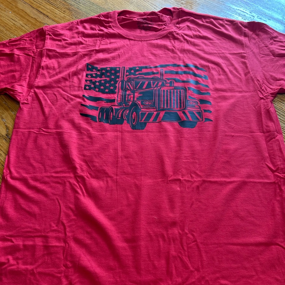 USA semi t-shirt